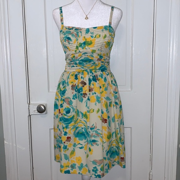 Tahari Dresses & Skirts - TAHARI FLORAL DRESS WITH REMOVABLE STRAPS